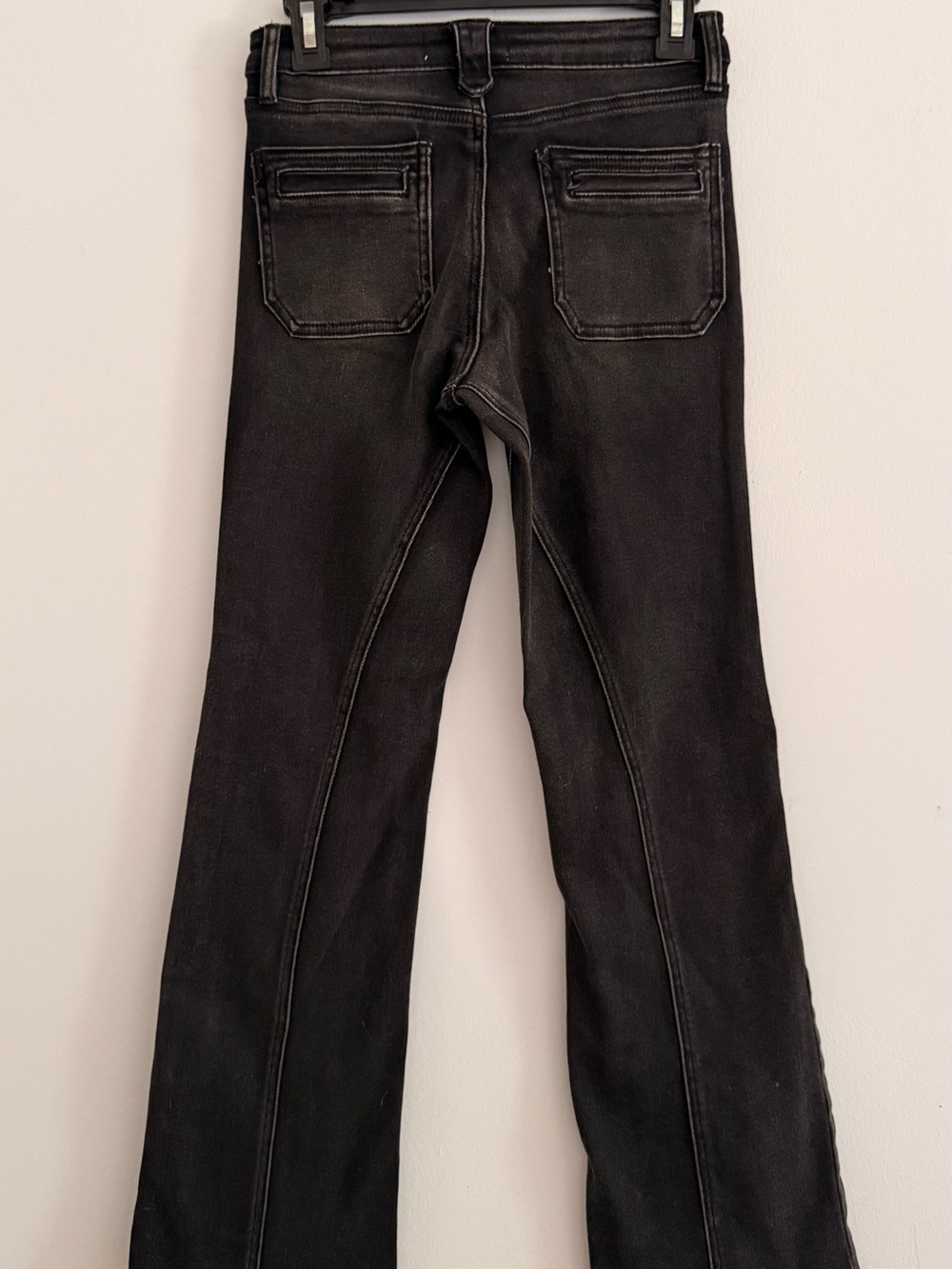 YMI Women's Black Skinny Jeans with Contrast Stitching